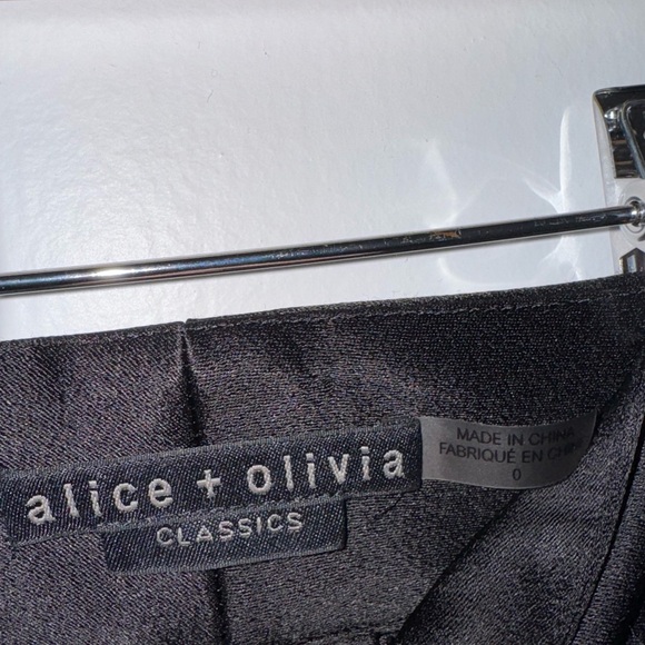 Alice + Olivia Dylan Wide Leg Pants - Silk - Picture 6 of 6